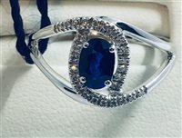 Anello Bliss Donna in Oro Zaffiro 0.65 Ct 20070050 - 20070050